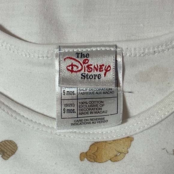 Disney Baby - short sleeve Onesie Bodysuit - Winnie the Pooh Pattern - Picture 2 of 4